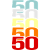 50e anniversaire de 50 ans