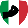 Italia Mano gesto Bandiera italiana