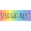 Straight Ally <3
