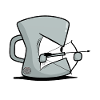 funny, archery, coffee, archer, bow