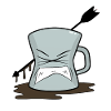 funny, archery, coffee, archer, bow