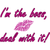 I am the boss