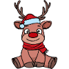 Xmas reindeer Christmas