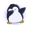 Dabbing Penguin