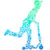 Scooter Scooter Cascade pour enfants
