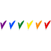 pride hearts