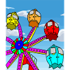 Funfair remunerated amusement park