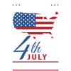 4th July Independence Day USA