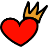 Heart Crown King
