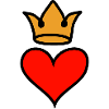 Heart Crown King