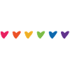 LGBT Rainbow Hearts