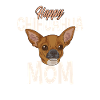 Happy Chihuahua Mom
