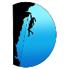 " Climb on " (She, blue)