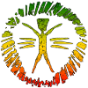 Hippie Reggae Sign with Gradient