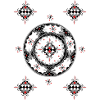 Kabyle pottery pattern