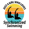 Synchro Schwimmer Synchronschwimmen Mädchen