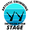 Synchro Swim Swimmer Synchronized Swimming