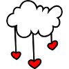 Cloud Heart Love