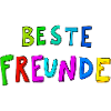 Beste Freunde Farbexplosion