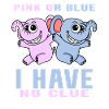 Pink oder Blau