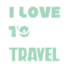 I love to travel