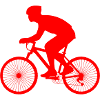 Bicycle red