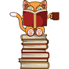 Cats and Reading Books Literature