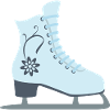 Eislauf Schlittschuh