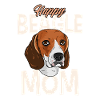Happy Beagle Mom
