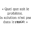 Humour régime frigo
