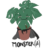 Monstera plant in disguise