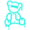 Neon Teddy