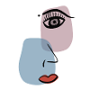 Visage abstrait