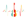 Guitar heartbeat