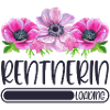 Rentnerin Loading Blumen