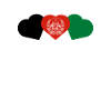 Afghanistan love flag