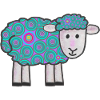 Spiral Sheep Pattern