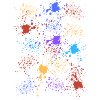 Farbige Farbe