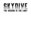 Parachute Skydive Retro Sky