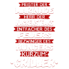 Griller Grillen lustig