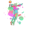 Volleyball-Graffiti