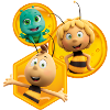Maya L’Abeille 3 Avec Willy & Smoosh Ruche