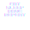 Back Print Rave Cross Rave Quote Raver