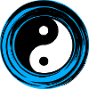 Yin-yang Bleu