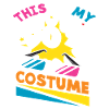 Kostume 90'erne tema fest outfit gave