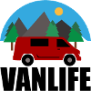 VAN LIFE - Mountain - VAN Red