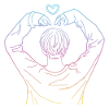 Heart kpop koreapop KPOP gift idea