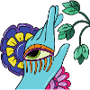 Turquoise hand