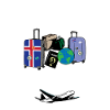 Iceland flag I Icelandic Souvenirs