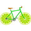 Bicycle fruit fruit lime